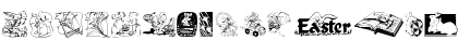 Download KR Easter 2003 Regular Font Uppercase Preview