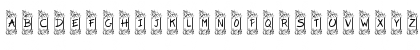 KR Flower Frame Regular Font Uppercase Preview KR Flower Frame Regular Font Uppercase Preview