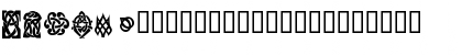Download KR Keltic Six Regular Font Uppercase Preview