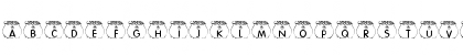 Download KR Pot O' Gold Regular Font Uppercase Preview