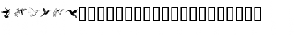Download KR Renee's Hummingbirds Regular Font Uppercase Preview