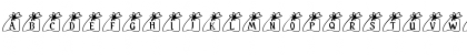 Download KR Santas Bag Regular Font Uppercase Preview