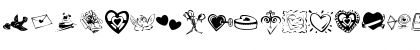 Download KR Valentine 2003 Regular Font Uppercase Preview