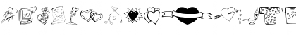 Download KR Valentines 2006 Ten Regular Font Uppercase Preview