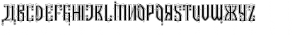Download Kremlin Czar Regular Font Uppercase Preview
