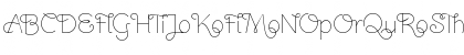 Download Kushtie Ligatures Light Ligatures Font Uppercase Preview