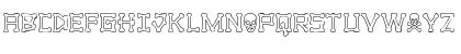 Download xBONES Outline Outline Font Uppercase Preview