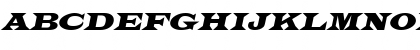 Download Latin-Extended Italic Font Uppercase Preview