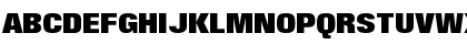 Download LayoutBlackSSK Regular Font Uppercase Preview