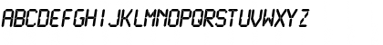 Download LCDMono Bold Font Uppercase Preview