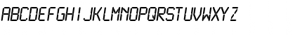 Download LCDMono Normal Font Uppercase Preview