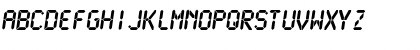 Download LCDMono2 Ultra Font Uppercase Preview
