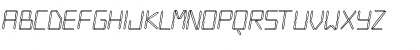 Download LCDOutlineSSK Regular Font Uppercase Preview