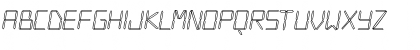 Download LCDOutlineSSK Regular Font Uppercase Preview
