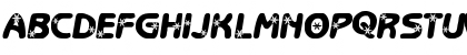 Download LCR Itz Snowflakes Regular Font Uppercase Preview