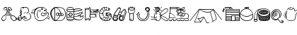 Download LD Camping Regular Font Uppercase Preview