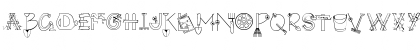 Download LD Garden Tools Regular Font Uppercase Preview
