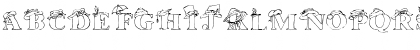 Download LD Season Hats Regular Font Uppercase Preview