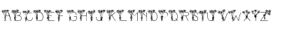 Download LD Wild Flower Regular Font Uppercase Preview