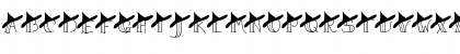 Download LD Witchy Regular Font Uppercase Preview
