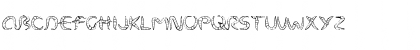 Download LD Wormy Regular Font Uppercase Preview