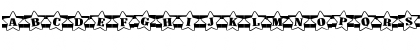 Download LD Yankee Stars Regular Font Uppercase Preview