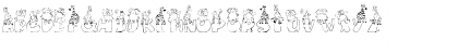 Download LDJ Baby Animals Regular Font Uppercase Preview