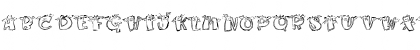 Download LDJ Batty Regular Font Uppercase Preview