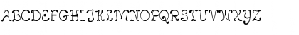 Download LeakorLeach Regular Font Uppercase Preview