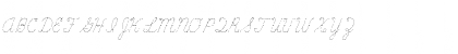 Download Learning Curve Dashed BV Regular Font Uppercase Preview