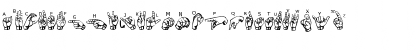Download American Sign Language Regular Font Uppercase Preview