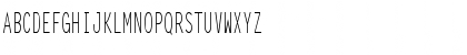 Download LechterThin Normal Font Uppercase Preview