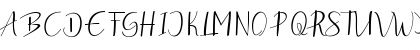 Download Antefand Regular Font Uppercase Preview