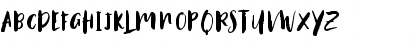 Download Antums Brush Regular Font Uppercase Preview