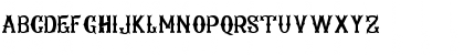 Download Arenosa-BQ Regular Font Uppercase Preview