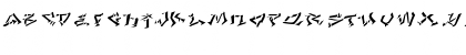 Download LHF Def Writer | CONVEX Regular Font Uppercase Preview