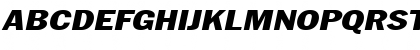 Download LibraryGothicHeavyExtended Italic Font Uppercase Preview