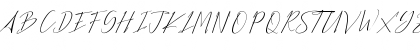Download Bethany Script Regular Font Uppercase Preview