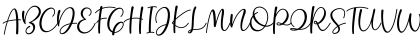 Download Better Caramel Regular Font Uppercase Preview