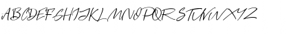 Download Black Pen Regular Font Uppercase Preview