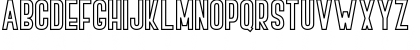 Download BOVEN 4 Regular Font Uppercase Preview