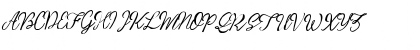 Download Brightside Typeface Regular Font Uppercase Preview