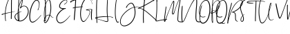 Download Brilliant Signature 1 Regular Regular Font Uppercase Preview