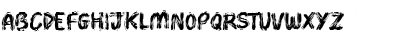 Download Brush Pains Regular Font Uppercase Preview