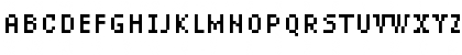 Download LoResNine Narrow Font Uppercase Preview