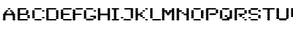 Download LowtechExtended Regular Font Uppercase Preview