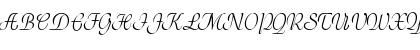 Download LTGavotte Regular Font Uppercase Preview