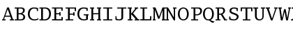 Download LucidaTypewriter Roman Font Uppercase Preview