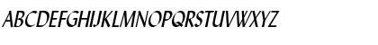 Download Lynda Condensed Italic Font Uppercase Preview