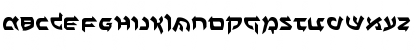 Download Ben-Zion Expanded Expanded Font Uppercase Preview